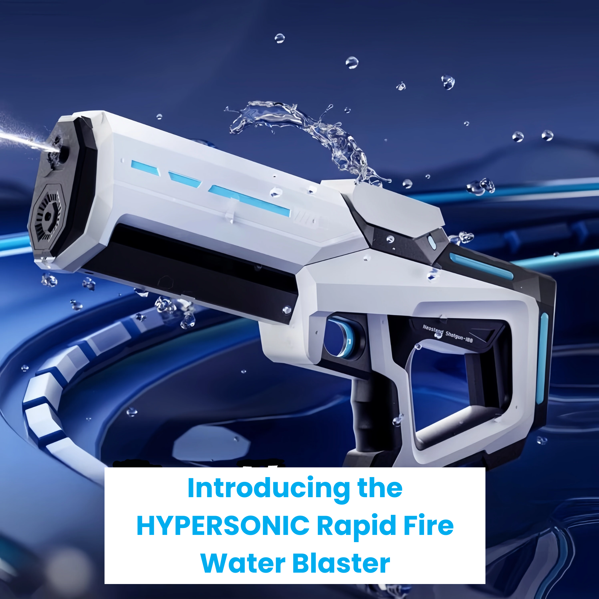 Hypersonic Rapid Fire Water Blaster